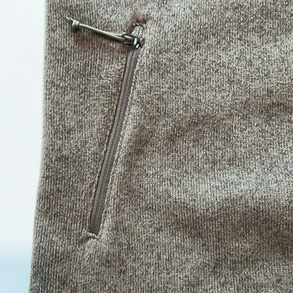 North Face‎ - men’s, unisex army green fleece vest, small